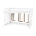 Bed MiniMAX NEW white+baby blue /study desk/